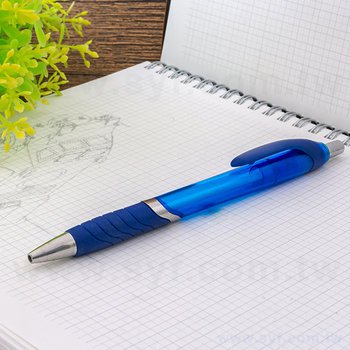 廣告筆-防滑透明筆管廣告筆-單色原子筆-工廠客製化印刷贈品筆_10
